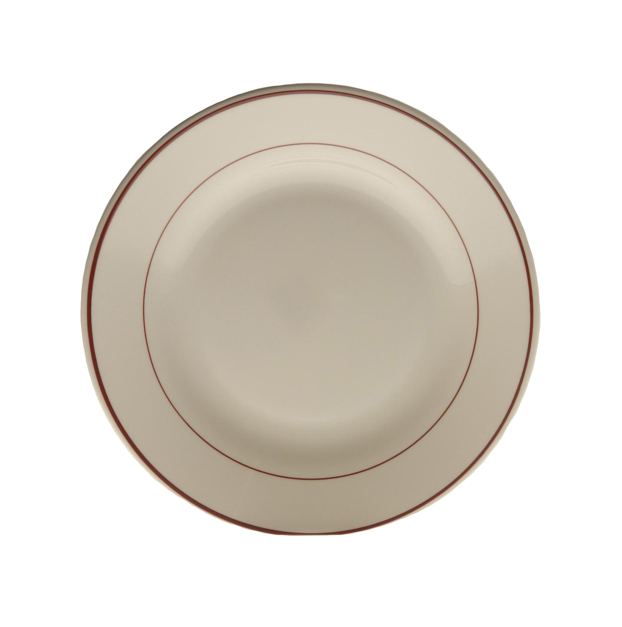 Arcoroc Bord Arcopal Bordeaux 22,5 см Hardglas Offwhite Rood