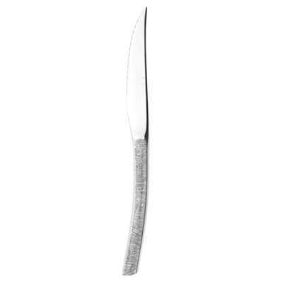 Steak knife solid handle serrated 9? 3/16
