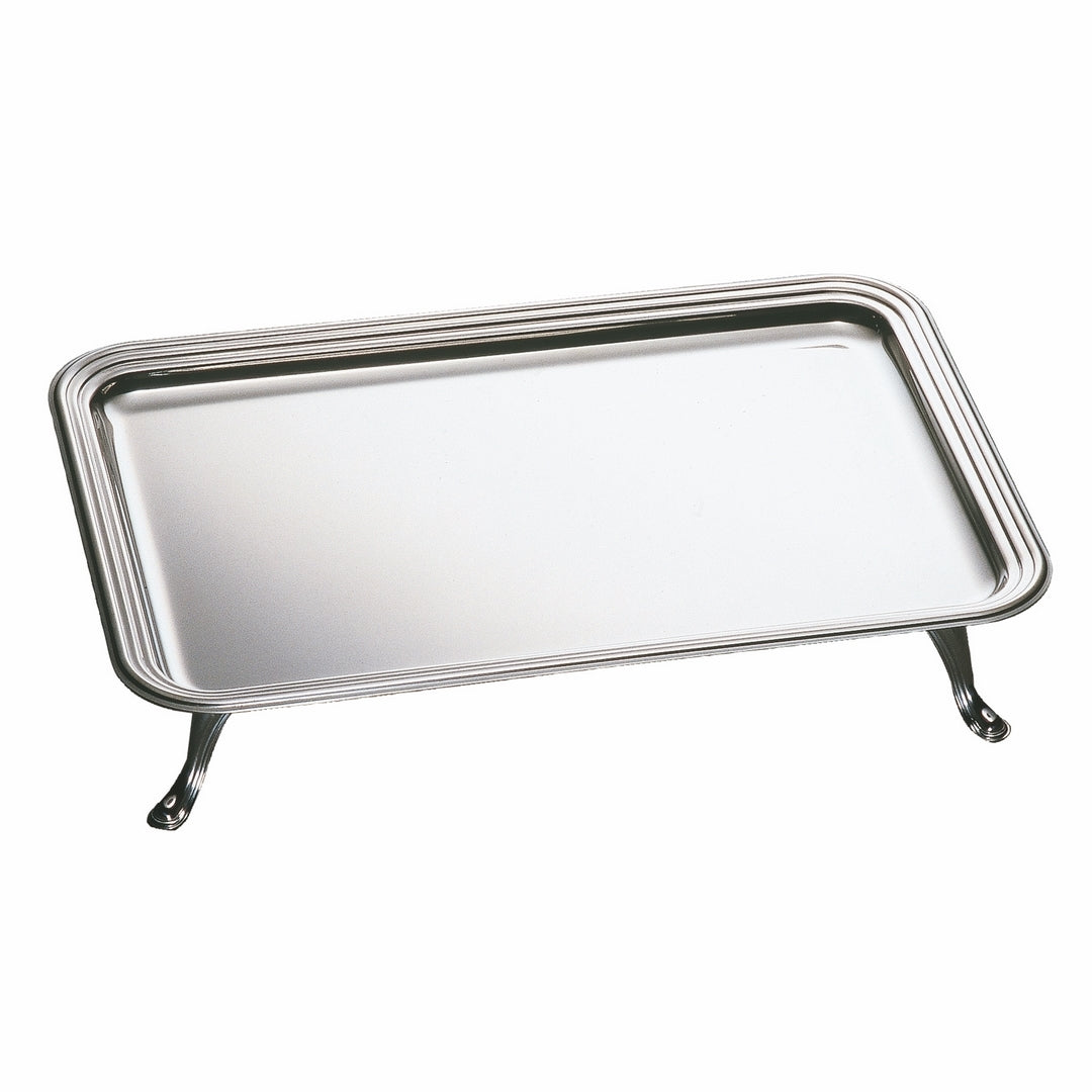 Footed Rectangular Tray; L: 23-5/8" W: 16-1/8"