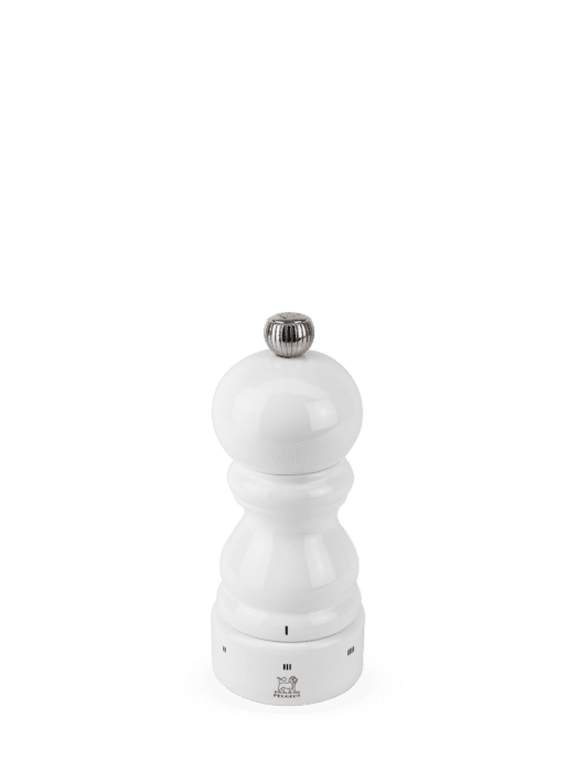 Peugeot Paris u'Select Pepper Mill Wood White Lacquered 12 cm - 5in SKU: '27780