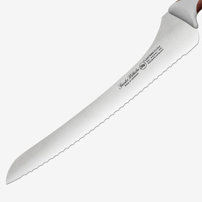 Ніж для хліба Gunter Wilhelm Thunder Offset, 10 дюймів | Коричнево-сіра ручка з ABS-пластику Артикул: 10-118-1510 