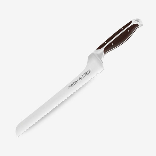 Ніж для хліба Gunter Wilhelm Thunder Offset, 10 дюймів | Ручка з темно-коричневого ABS-пластику Артикул: 30-318-1510 