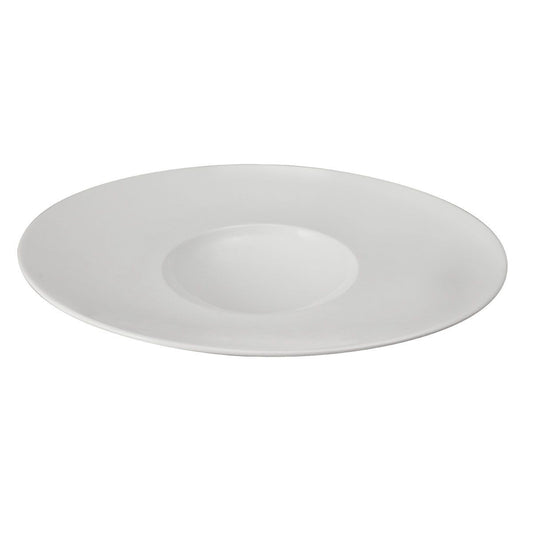 Shallow Bowl w/ wide oval rim 12" ? x 10" ? - Interior 5 1/2" 12" 5/8 x 10" 5/8