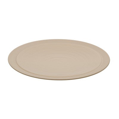 Round Dessert / Salad/ App. plate 9" 1/16 - Beige 9" 1/16