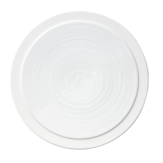 Round Presentation plate 11" 7/16 - White 11" 7/16