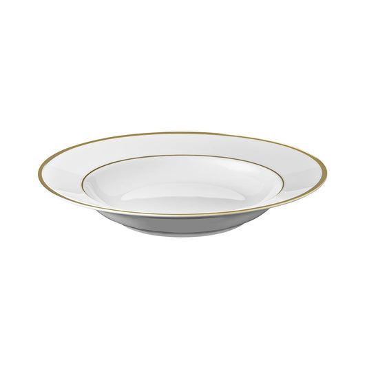 Round Soup Plate  9" - GOLD 8" 7/8