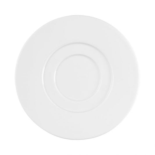 Coffee / Tea / Breakfast Saucer 5 15/16" - White  5" 15/16