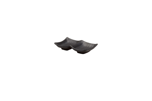palmer-schaal-2-vaks-oriental-13-5-x-8-5-cm-melamine-zwart_