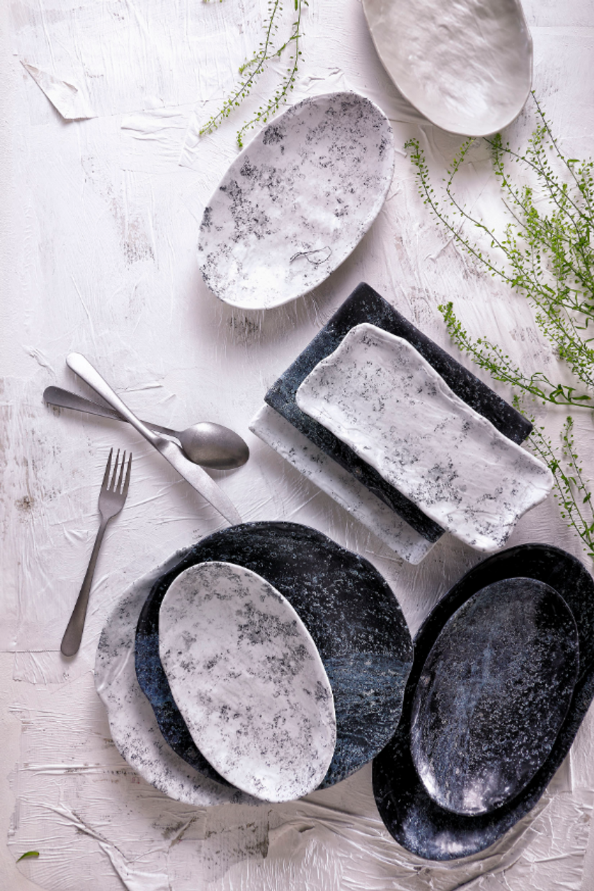 Cheforward Schaal Endure 30 x 12.5 cm Melamine Zwart
