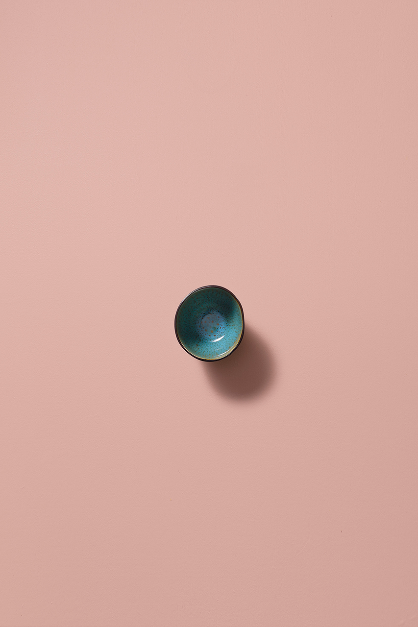 Palmer Bowl Lotus 8 cm 12 cl Stoneware Turquoise