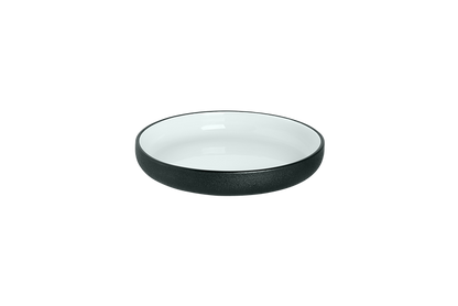 maastricht-porselein-bord-diep-cosmic-20-cm-wit-zwart-porselein-1-stuk_