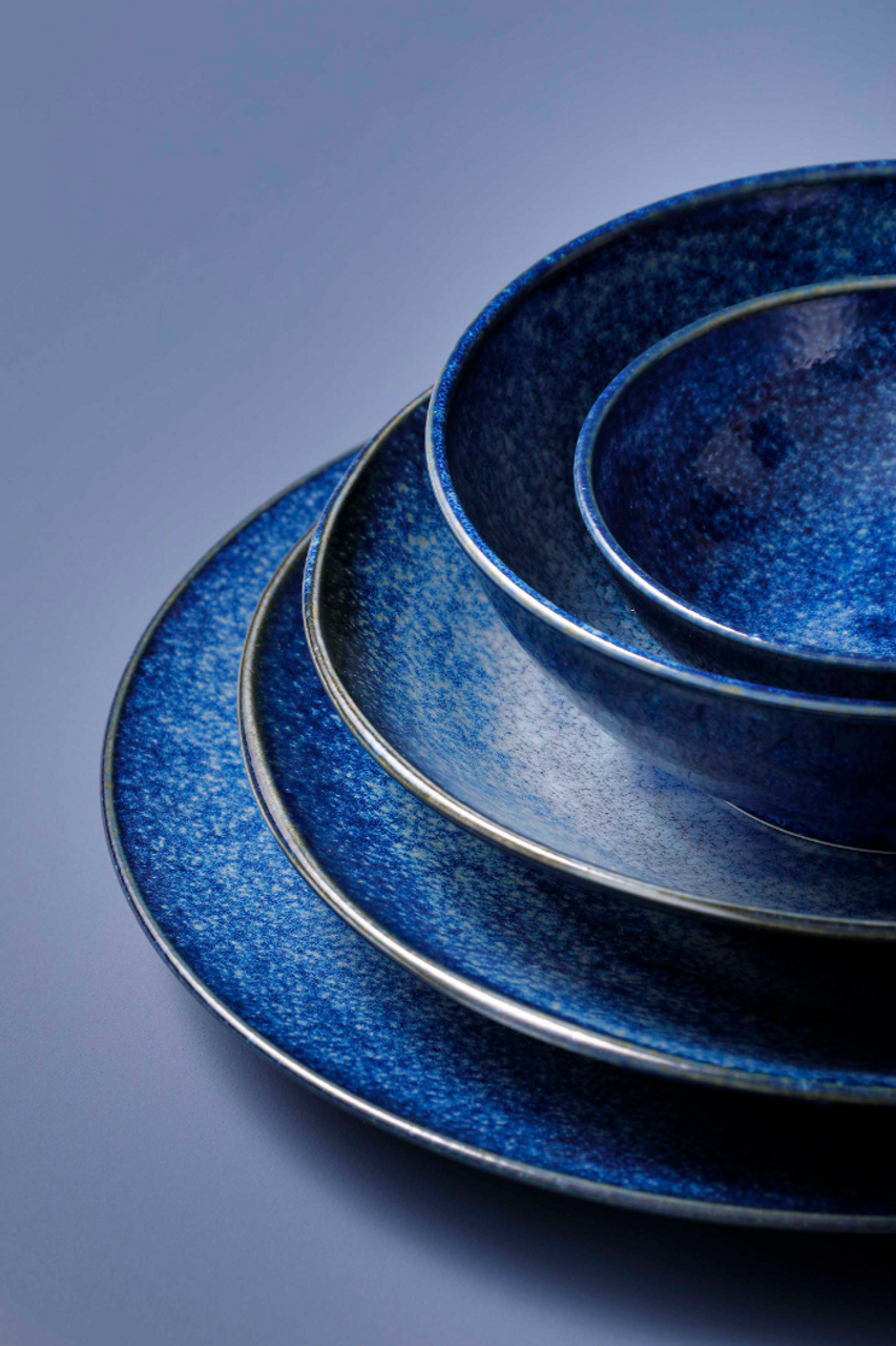 Palmer Bord Kiryu 27,5 cm Porselein Blauw 