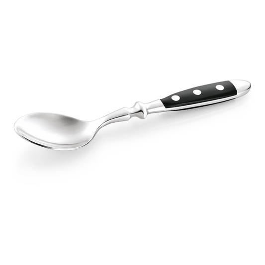 koffielepel-bistro-15-cm-roestvrijstaal-zwart-zilver-1-stuk_