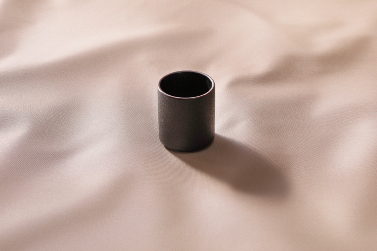 Maastricht Porselein Schaal Hoog Cafe Noir 6,5 cm Zwart 