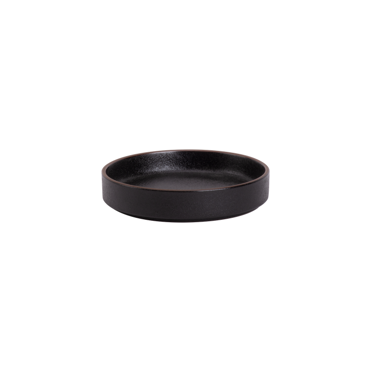 maastricht-porselein-bord-cafe-noir-15-cm-zwart_