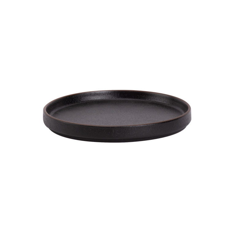 maastricht-porselein-bord-cafe-noir-21-cm-zwart_