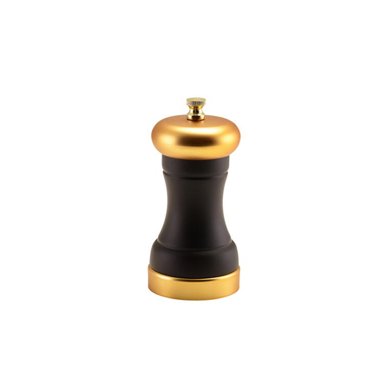 zout-pepermolen-12-cm-goud-zwart-metaal_